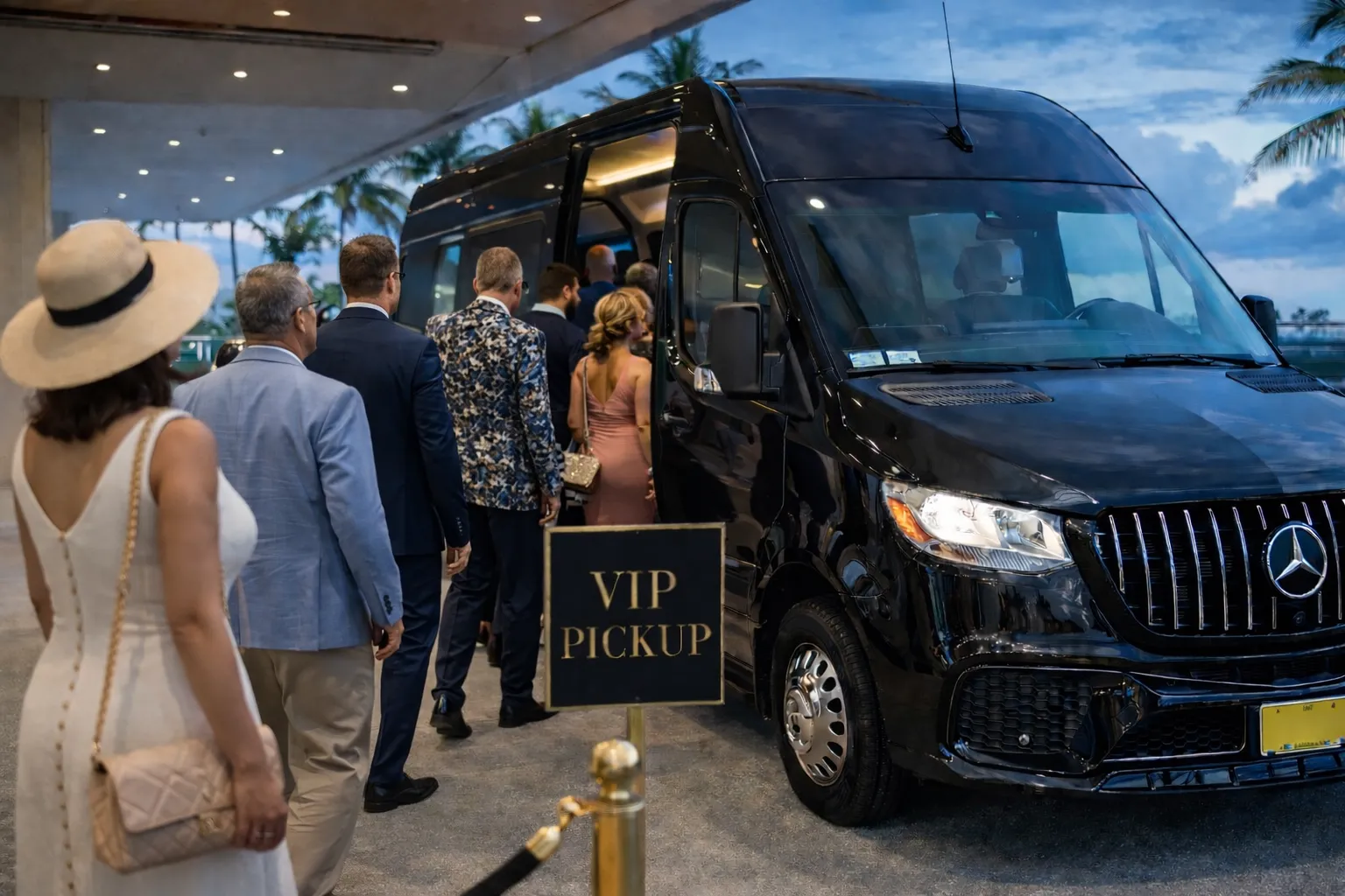 Group Transport in Mercedes Sprinter